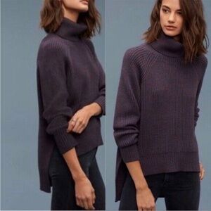 Aritzia - Wilfred Free High Low Turtleneck Sweater